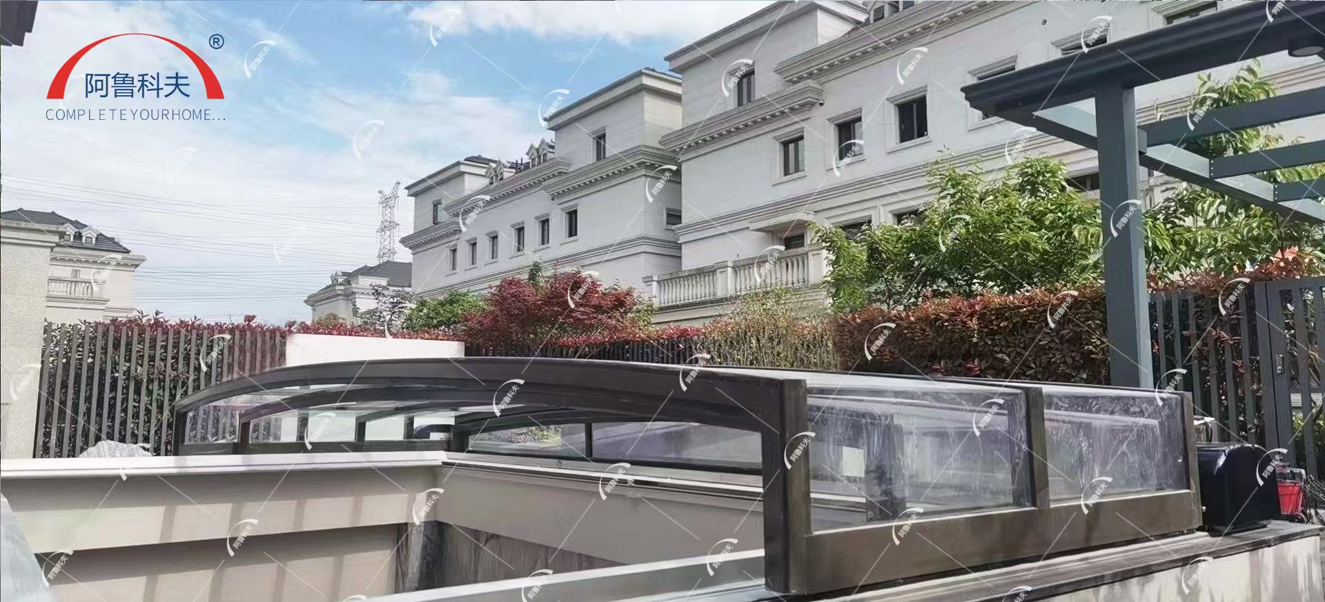 下沉式庭院浦東項目四年后實拍